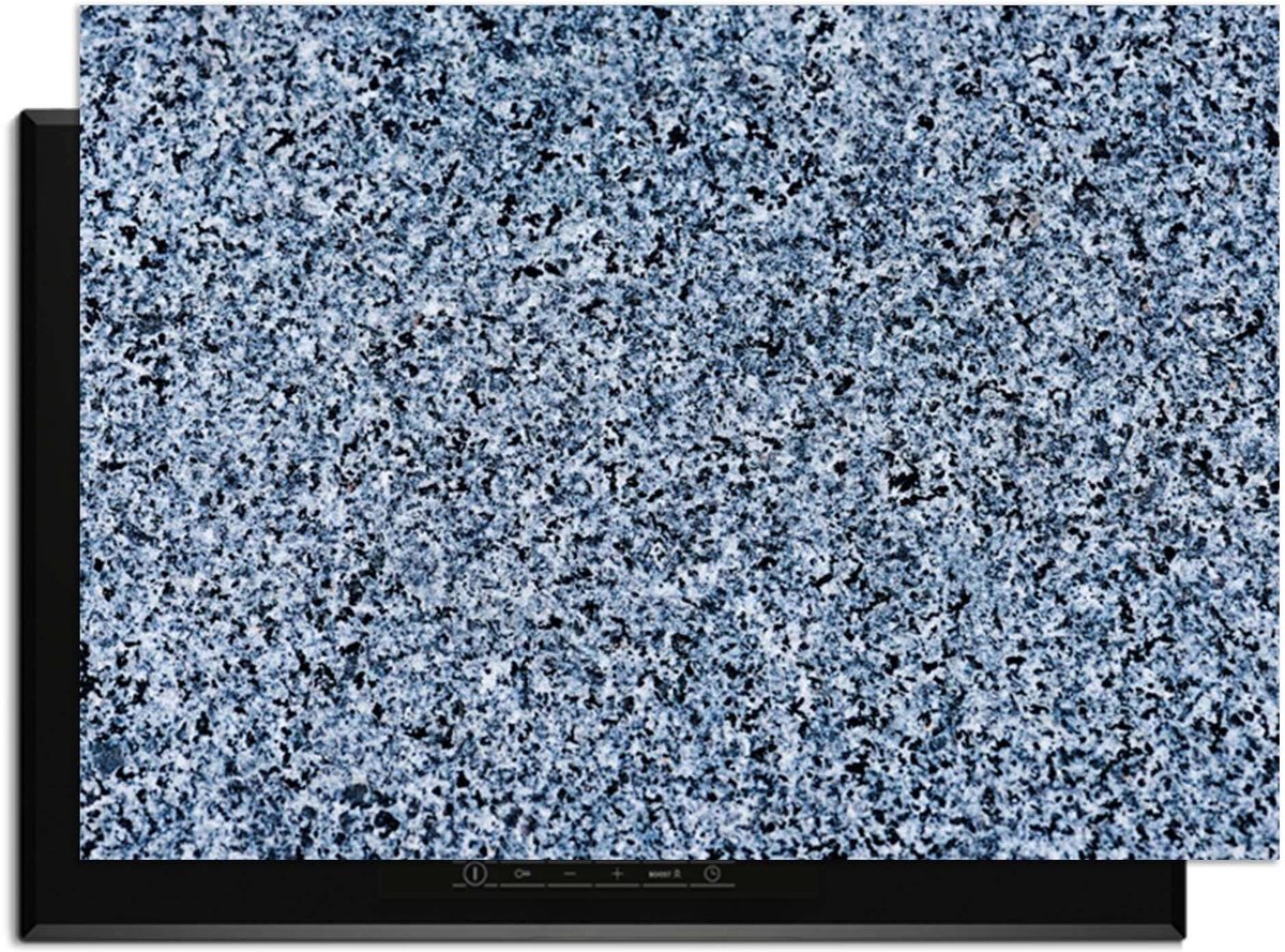 KitchenArt - Baltic Granite - Inductie Beschermer - 83x51.5 cm - Kookplaat Beschermer - Luxe Afdekplaat Inductieplaat - Anti-slip & Oprolbaar - Beschermmat Inductiekookplaat