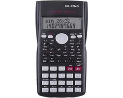 Wetenschappelijke Calculator - 12 Cijfer Rekenmachine - School Bureau Werk - 240 Functies 2-lijn Display - 156 x 84 cm