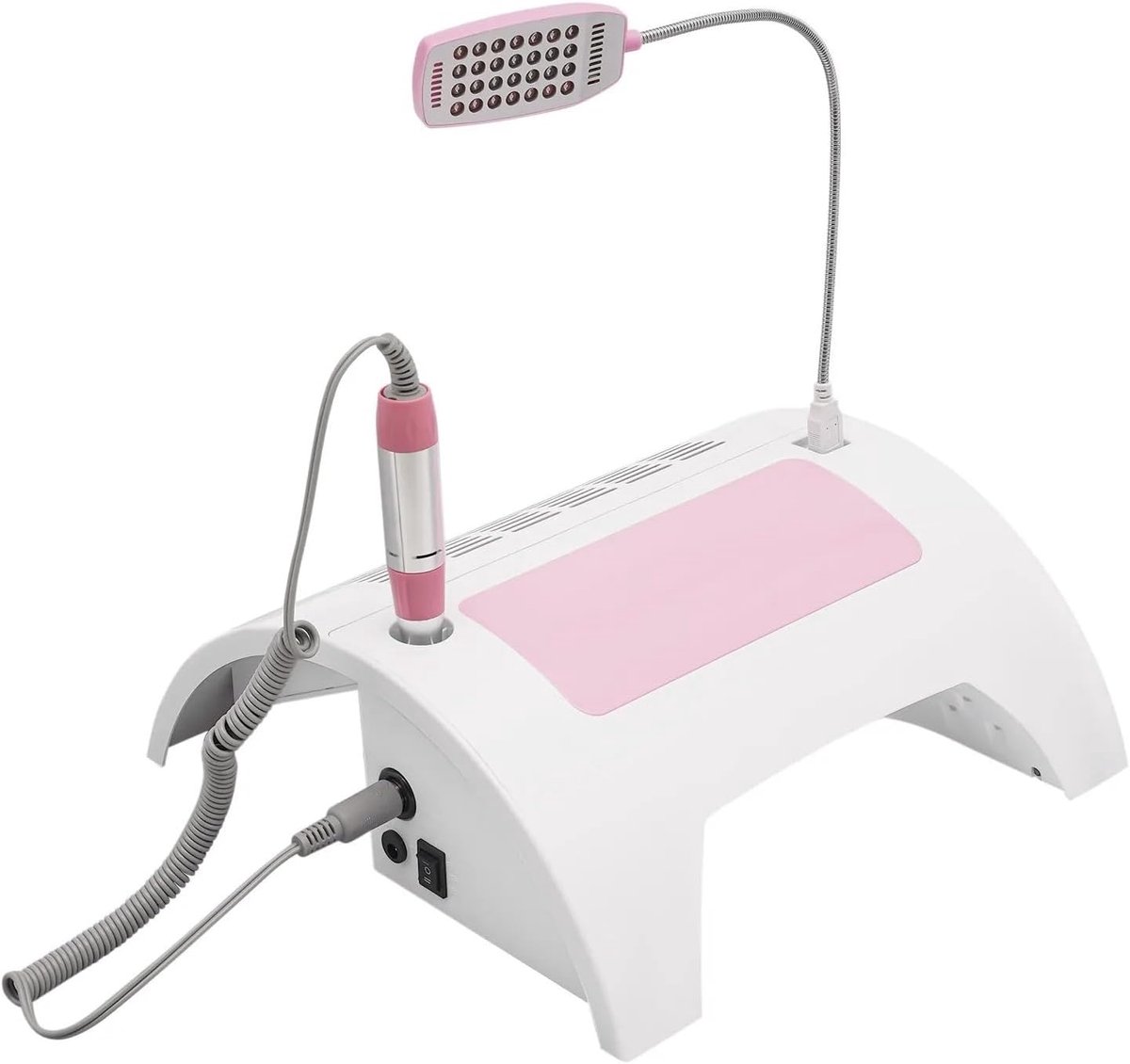 Nagelstofafzuiger - Nagelapparaat - Manicure thuis - 5-in-1 functie - 30cm breed