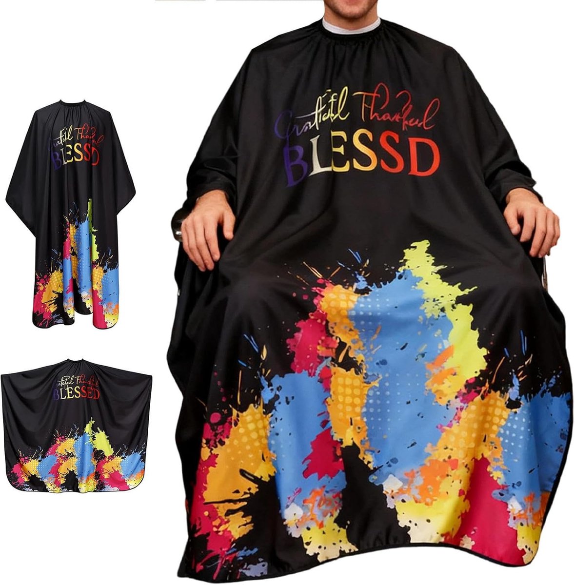 Kappersschort - Styling Cape - Haar Knippen Kleuren - Antistatisch Materiaal - 140 x 160 cm