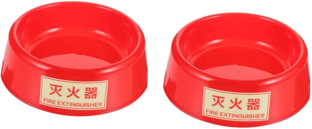 Brandblusser Montagebeugel - Blusser Houder - Auto Vrachtwagen - Voor 2-4 Kg Blussers - 17.8X17.8CM - Rood