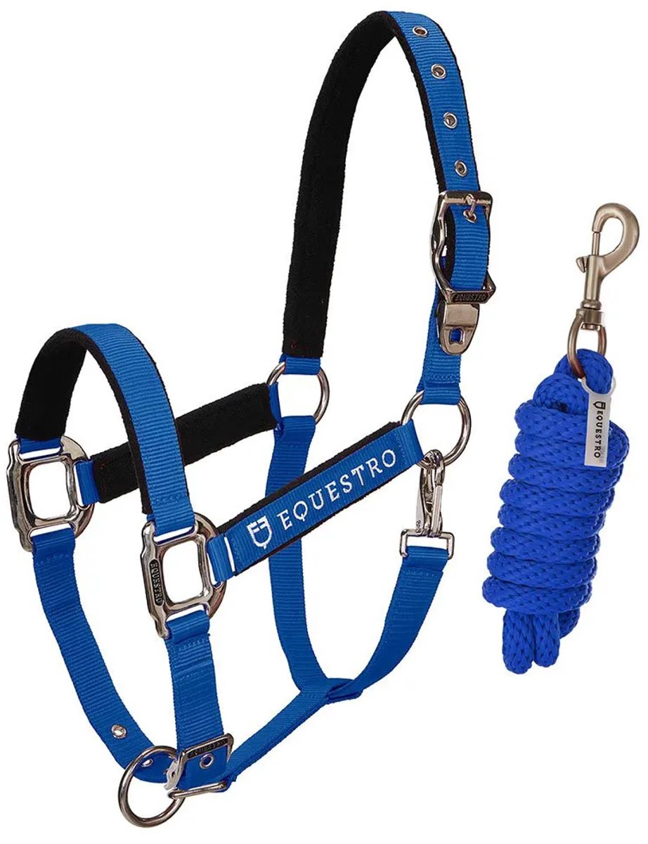 Shiny Fittings Halster En Halstertouw Blauw Full