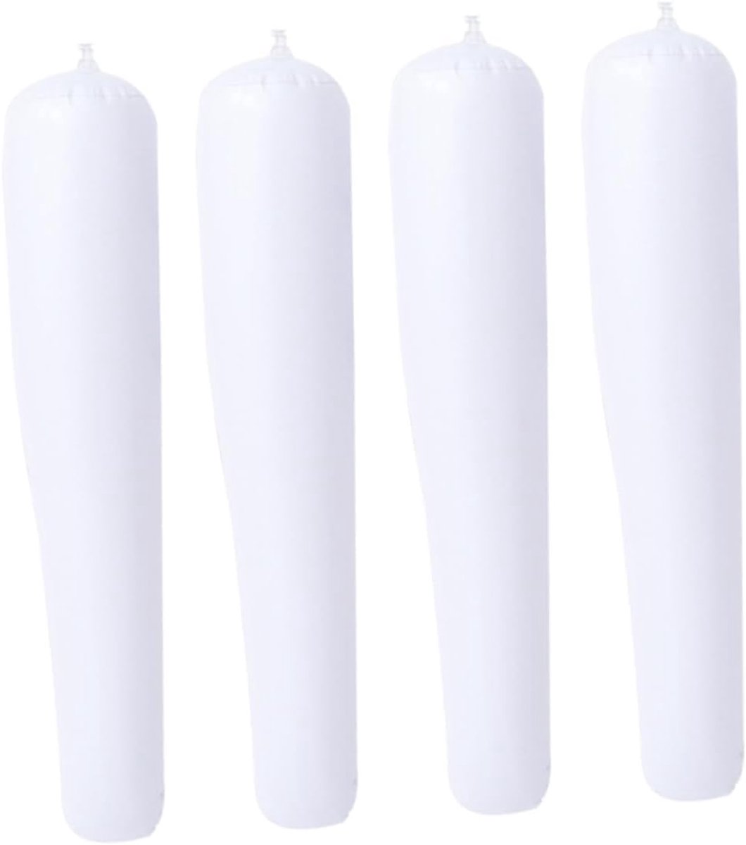 Laarsvormers - Schoenopvullers - Laars Ondersteuning - Opblaasbaar PVC - 48x13.5cm - Wit
