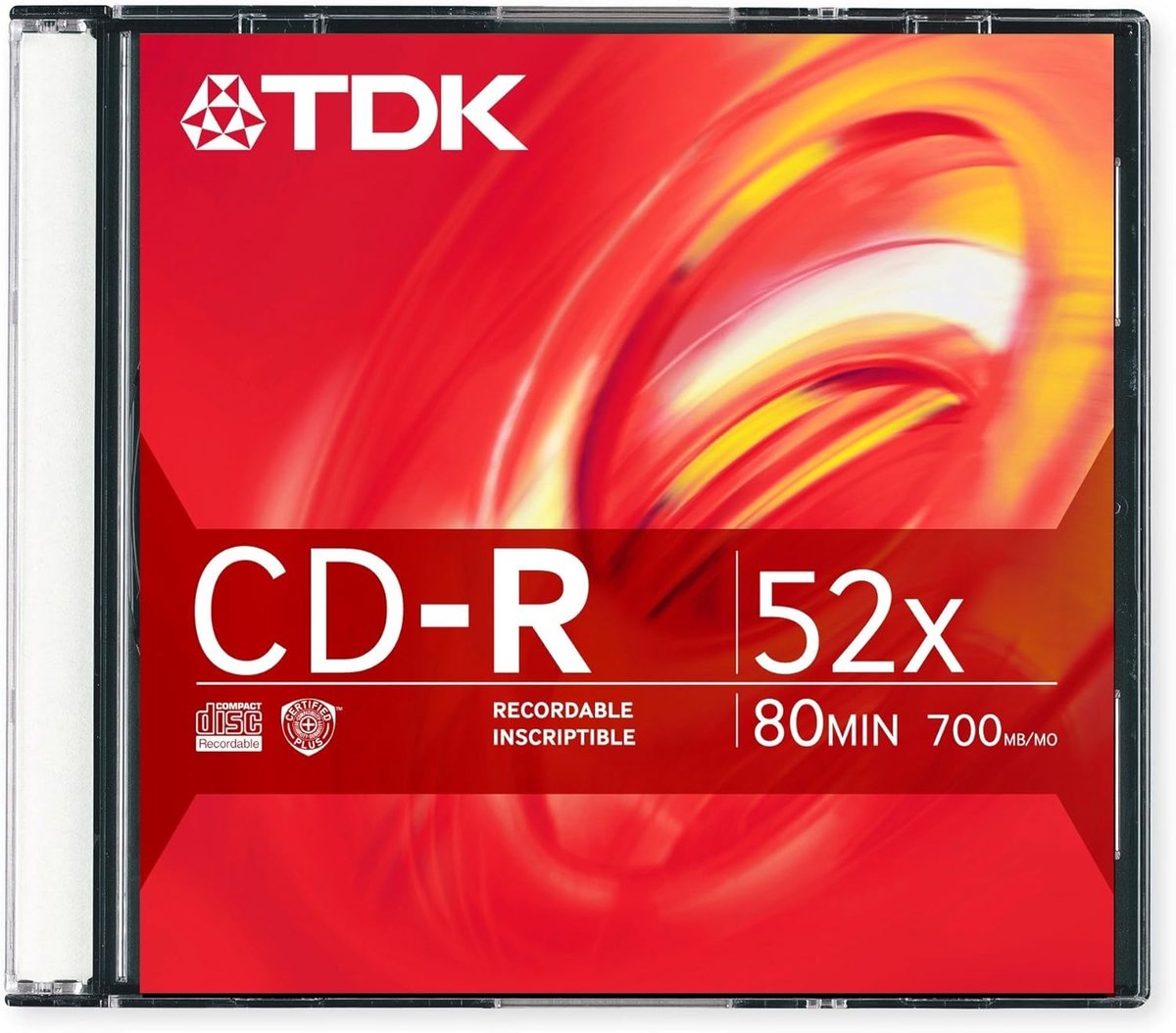CD-R Schijven - Opname Media - Data Archiveren - 80 minuten capaciteit - 12 cm diameter - Zilver