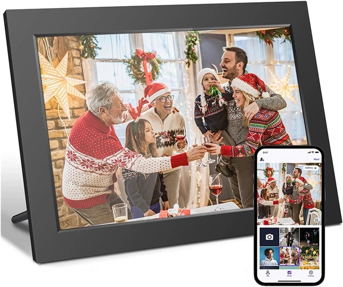 Digitale Fotolijst - Smart WiFi Frame - Herinneringen Tonen - HD Touchscreen - 101 Inch - 16GB