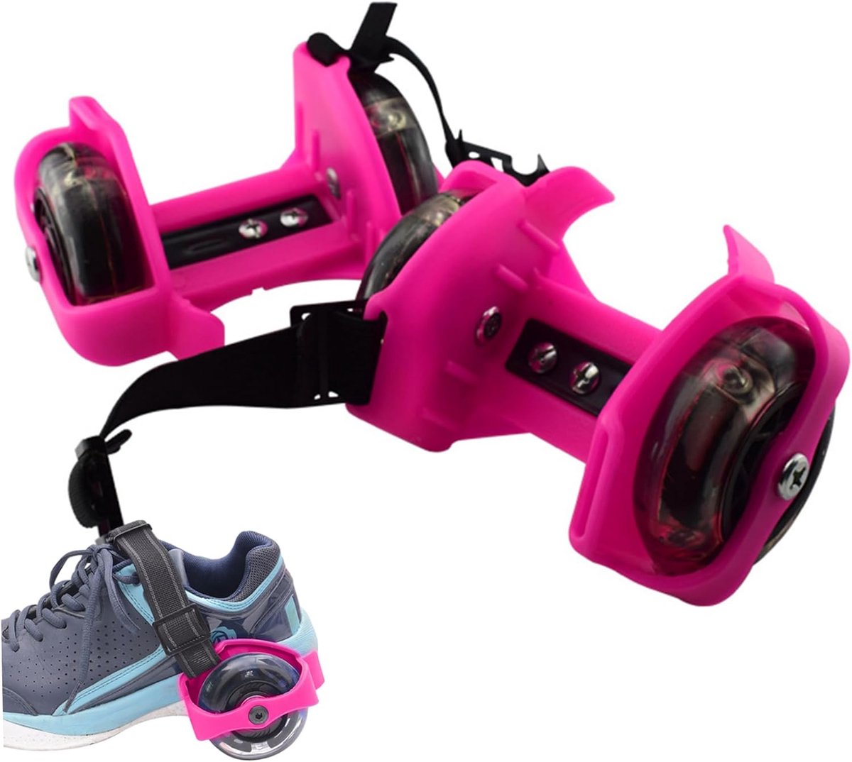 Kinder Rolschaatsen Verstelbare Skates Oefenen en Spelen LED Oplichtende Wielen Verstelbare