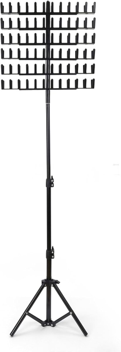 Haarvlechten Rack - Haarverlenging Houder - Stylisten Product Organizer - Geoptimaliseerde Organisatie - 144 Vlechtframes - Zwart