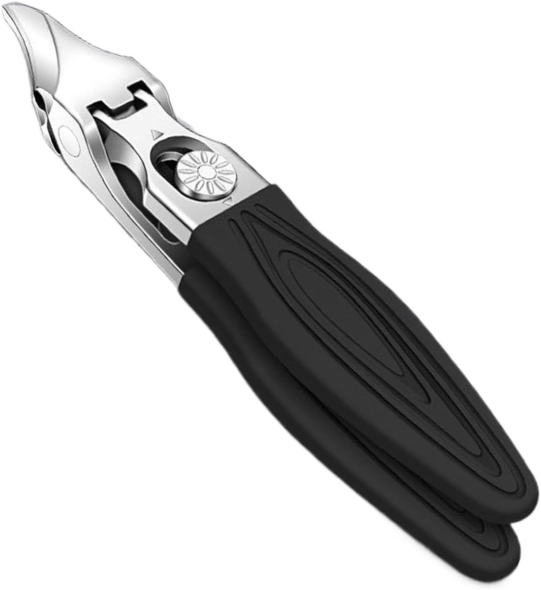 Zij Nagelknipper - Schuine Tip Knipper - Voetverzorging Thuis - Anti-spet Functie - 10x2 cm