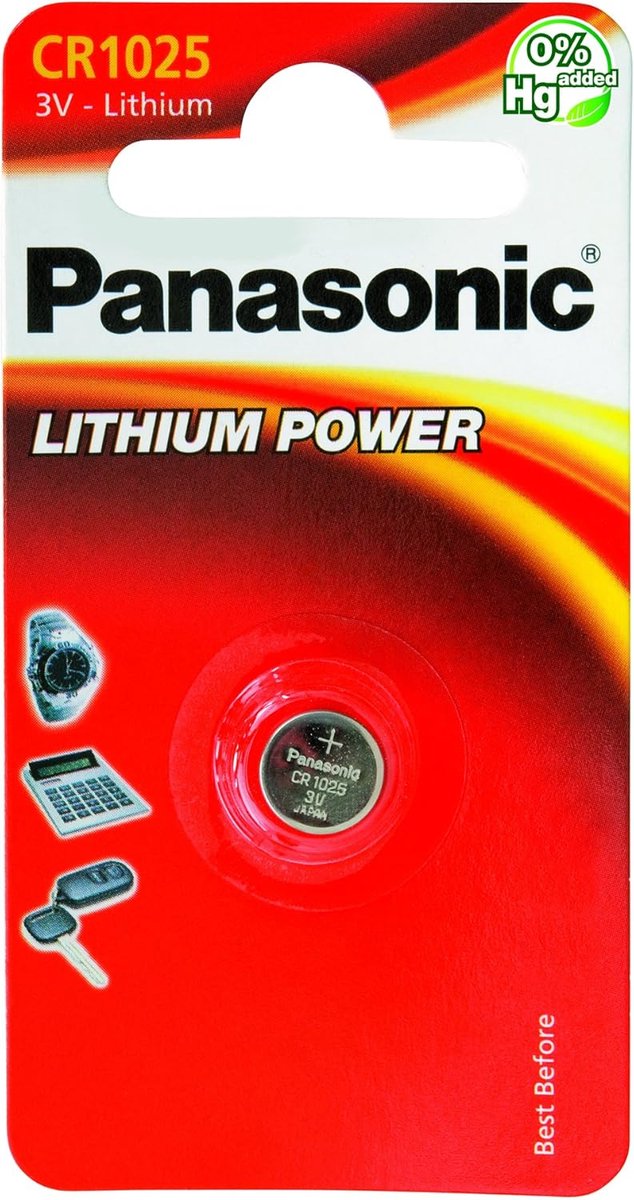Knoopcel Batterij - Kleine Batterij - Apparaten Voeden - 3 Volt Vermogen - 12mm Diameter