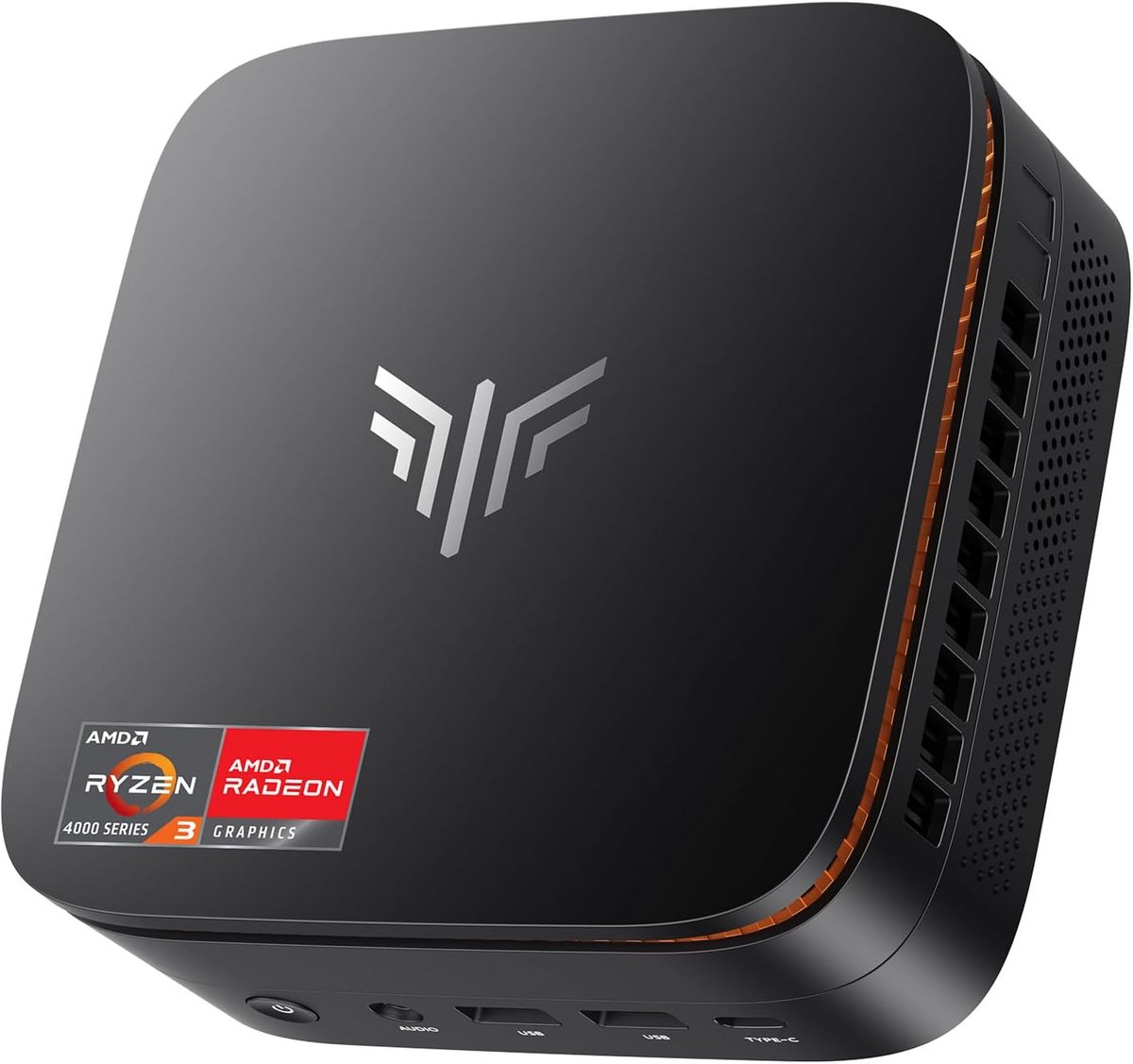 Krachtige Mini PC Desktop met AMD Ryzen 4300U, 16GB RAM en 512GB SSD voor Kantoor en Thuisgebruik