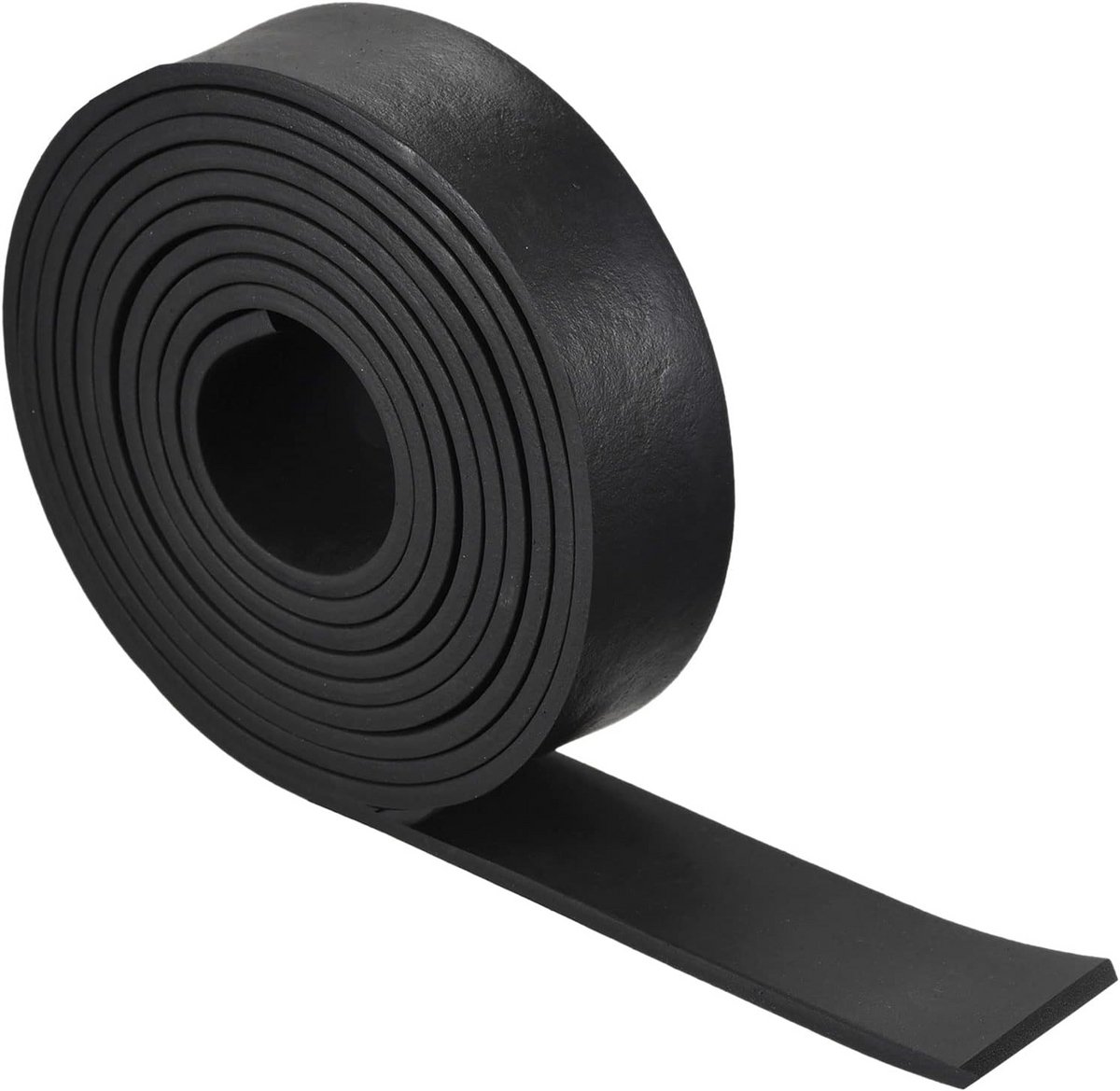 Zelfklevende EPDM Rubber Schuimstrip Zwart 5mm Dik - 30mm Breed - 3 Meter Lang