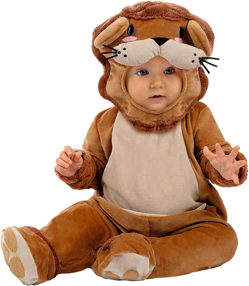 Leeuwen Kostuum voor Baby - Schattig Dierenpak voor Halloween en Feestjes