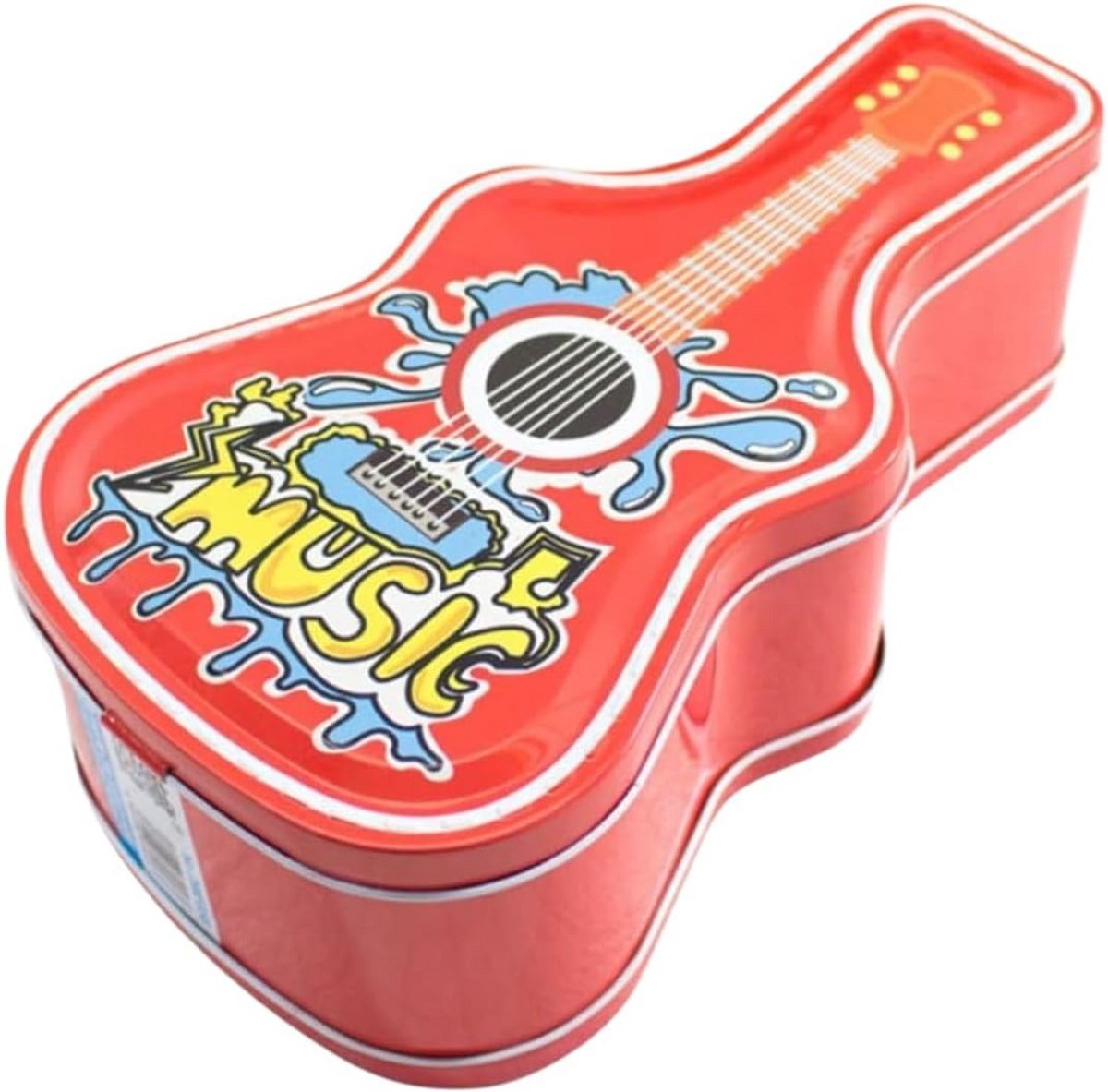 Gitaar Spaarpot van Metaal met Slot voor Kinderen