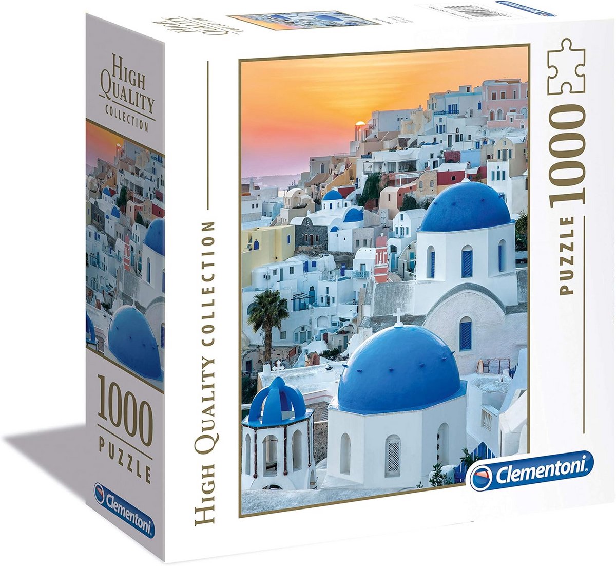 1000 Stuks Puzzel - Panoramisch Uitzicht Griekse Eilanden