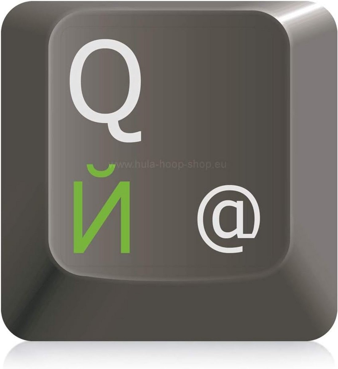 Universele Russische Toetsenbord Stickers voor Laptops en Mac