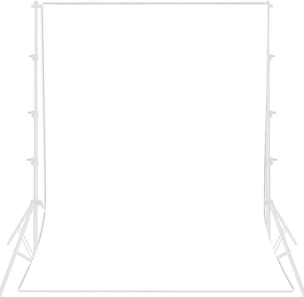 Grote Witte Canvas Achtergronddoek 3x3m voor Studiofoto's
