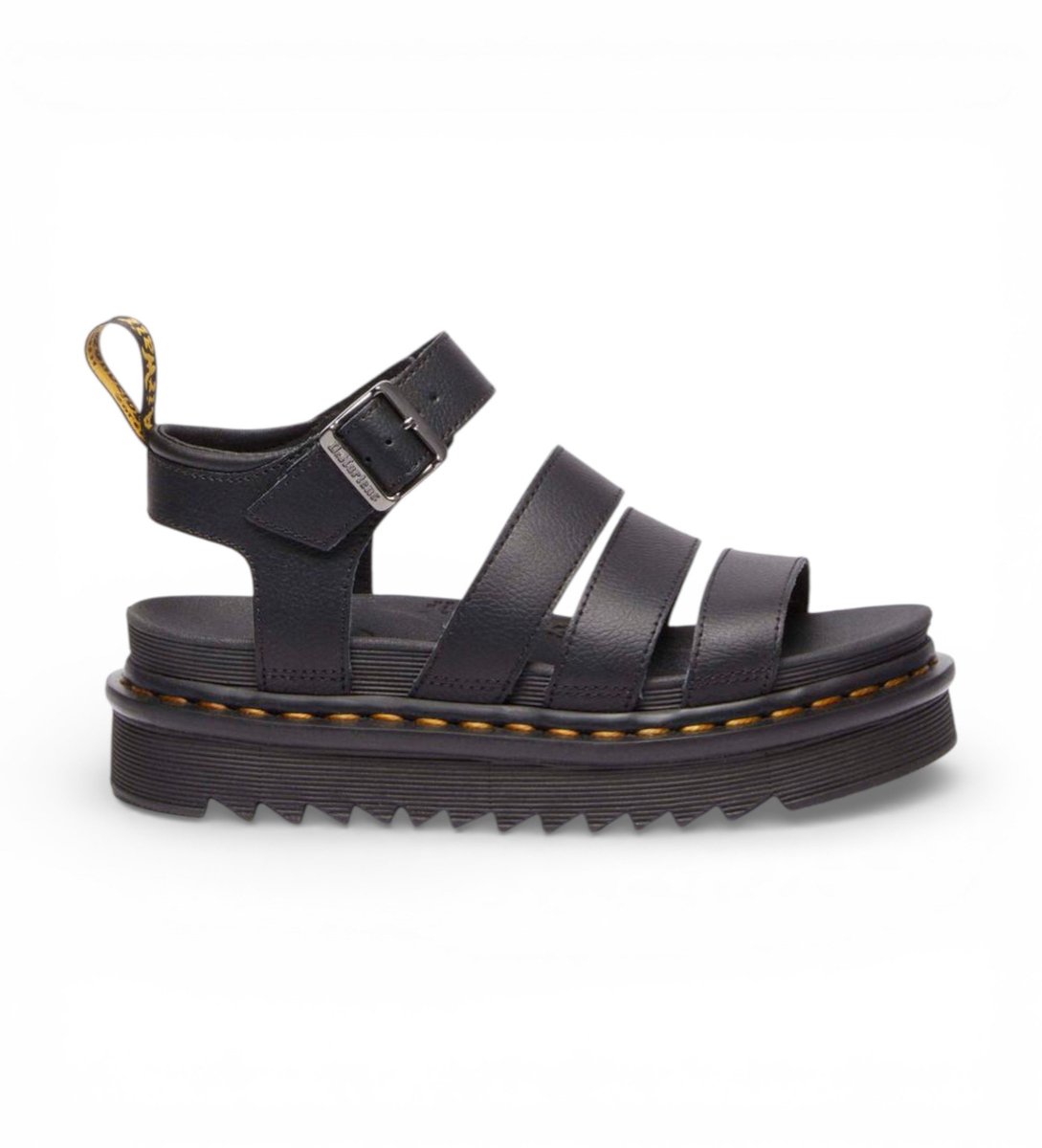 Dr Martens Blaire Athena Leren Sandalen Zwart