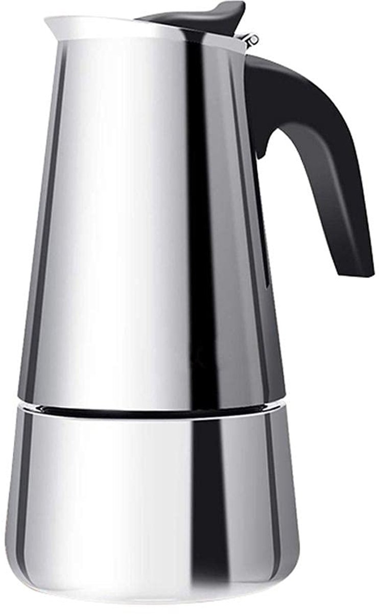 Espresso Koffiemaker - Hoge Kwaliteit Roestvrij Staal - 4, 6 en 9 Kops Capaciteit