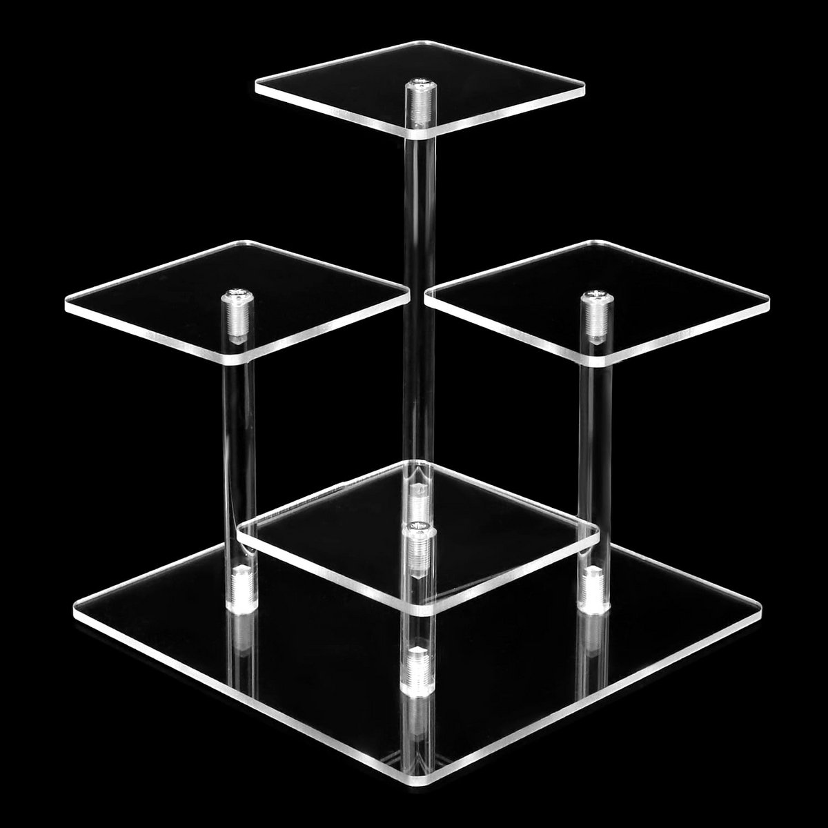 Multilevel Acryl Display Riser Stand voor Kosmetica en Verzamelingen