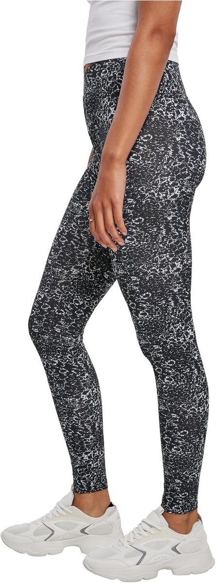 Dames Legging met All-over Print - Comfortabele Stretch Jersey en Hoge Taille — afbeelding 3
