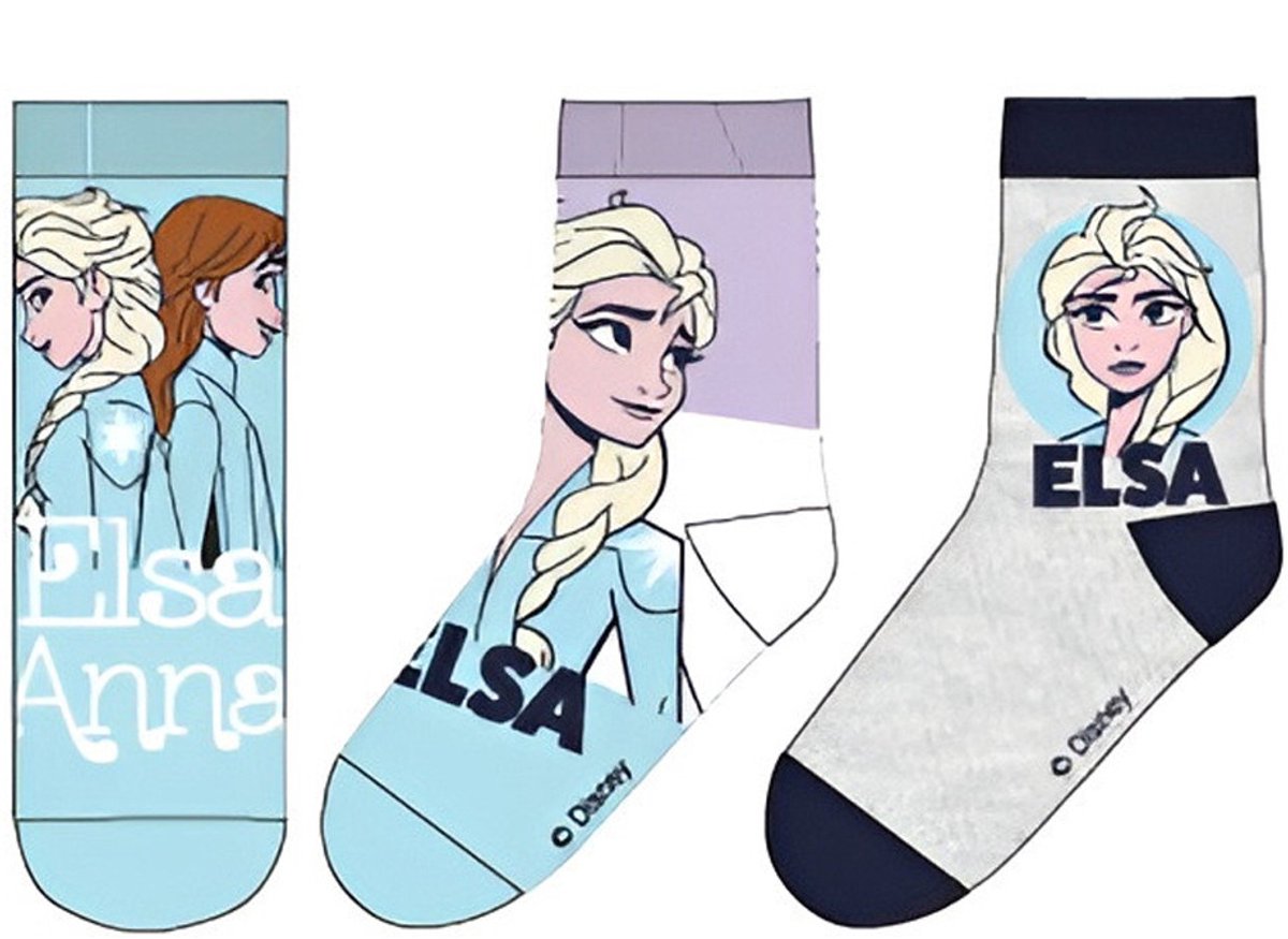 Disney Frozen Elsa kindersokken 31/34