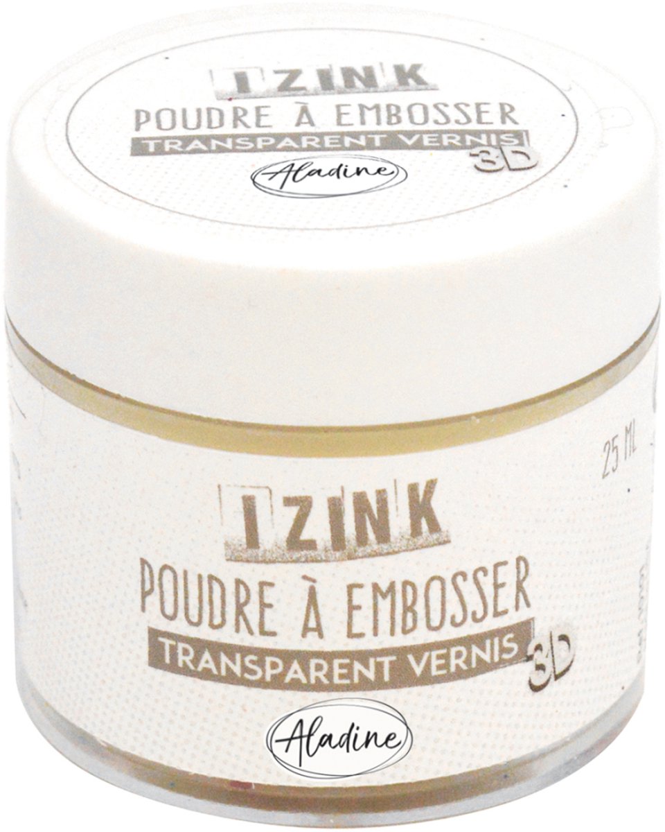 Izink Embossing Powder Clear High - 25 ml