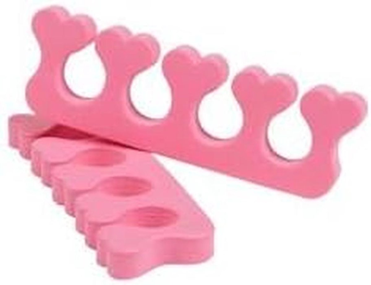 5 Stuks Teen Spreiders voor Pedicure en Manicure - Flexibele Vingerzetters voor Nagelverzorging