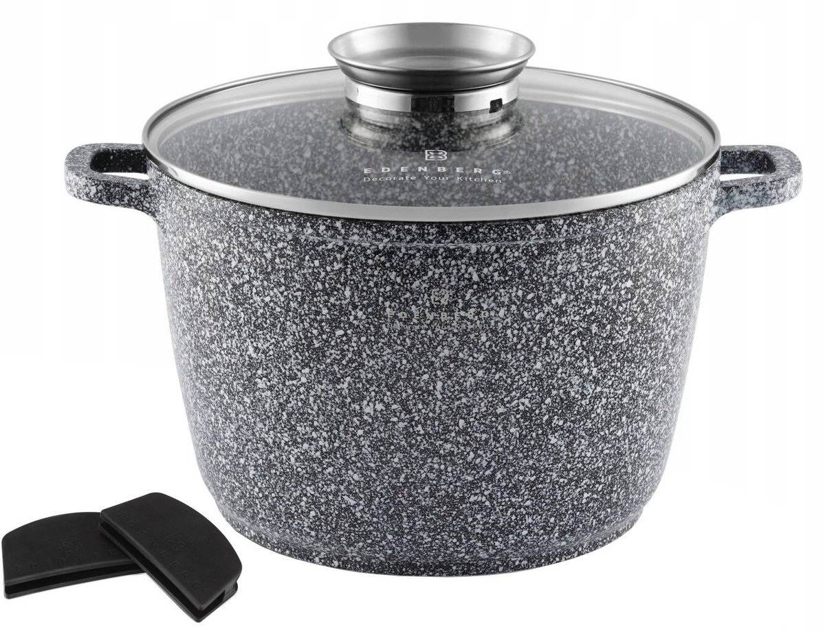 Marmere Kookpan 6,2L Ø24cm - Geschikt voor Inductie & Gas