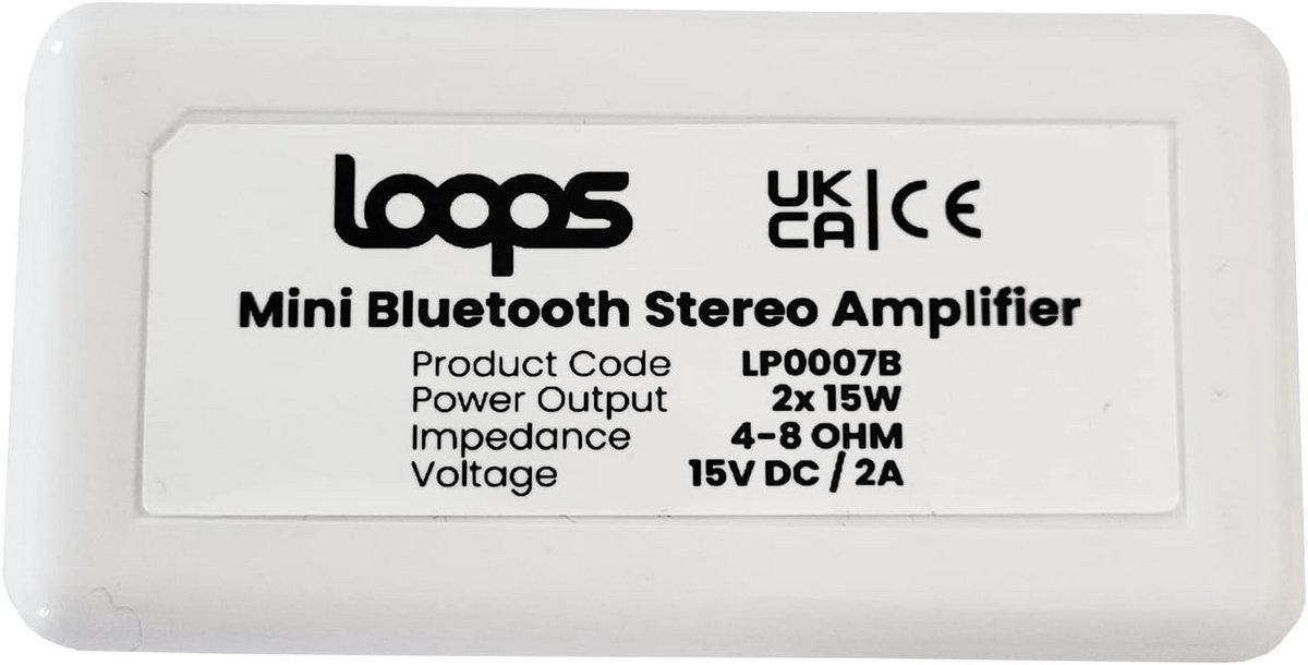 Draadloze Bluetooth Stereo Versterker voor Al Uw Speakers