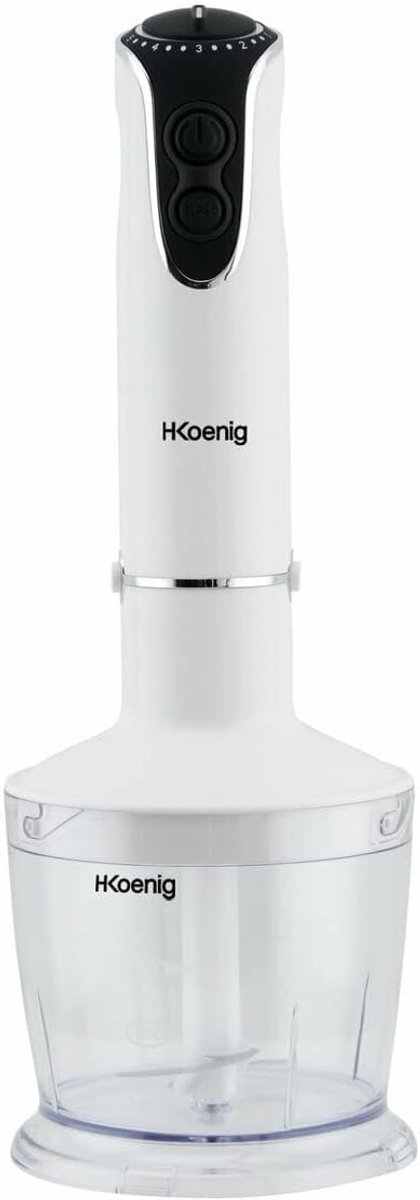Krachtige 4-in-1 Keukenmachine Blender met Diverse Functies Wit — afbeelding 5