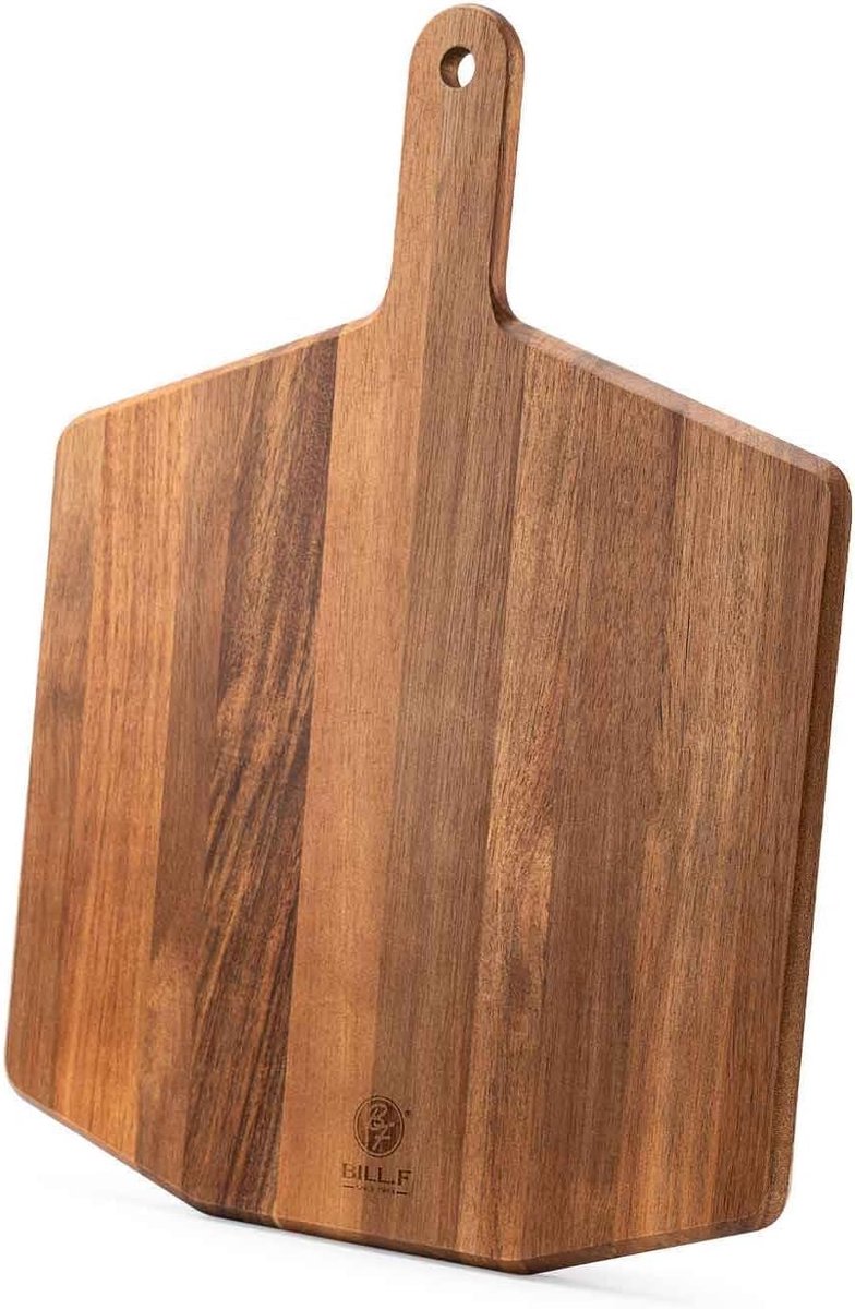 Ronde Houten Pizza Schep 30,5 cm Acaciahout - Serveerplank voor Pizza en Brood