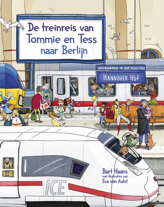 De treinreis van Tommie en Tess naar Berlijn - cover