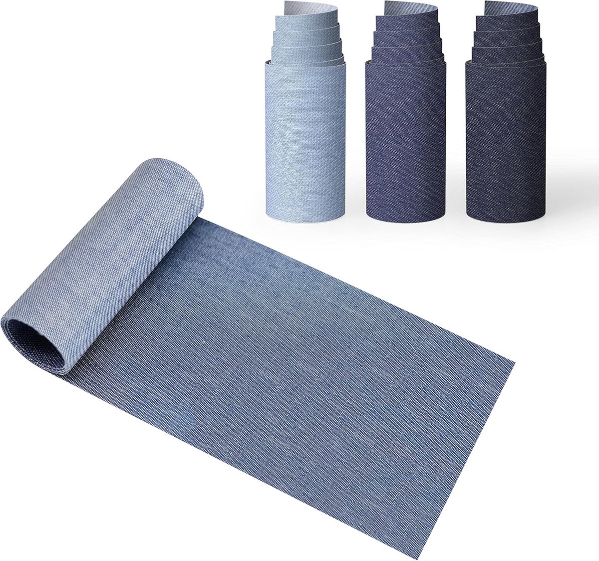 4 Rollen Strijklappen Denim & Jeans - Herstel & Decoratie Binnen & Buiten