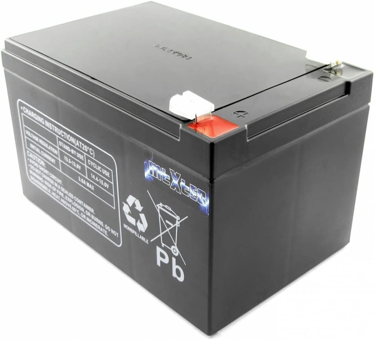 Oplaadbare Batterij - Accu - Energie Opslag - Loodzuur Samenstelling - 15x10x9 cm