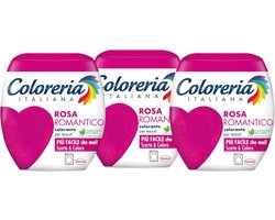 Textielverf Set - Kleding Verf - Kleding Opfrissen - Was Machine Bestendig - 3x 350g - Romantisch Roze