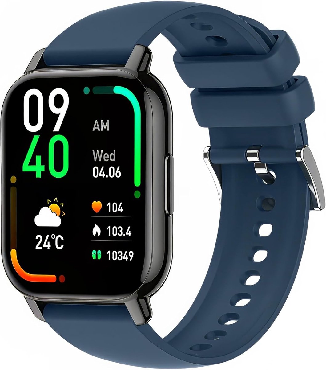 22mm Siliconen Horlogebandje Universele Vervanging voor Diverse Smartwatches