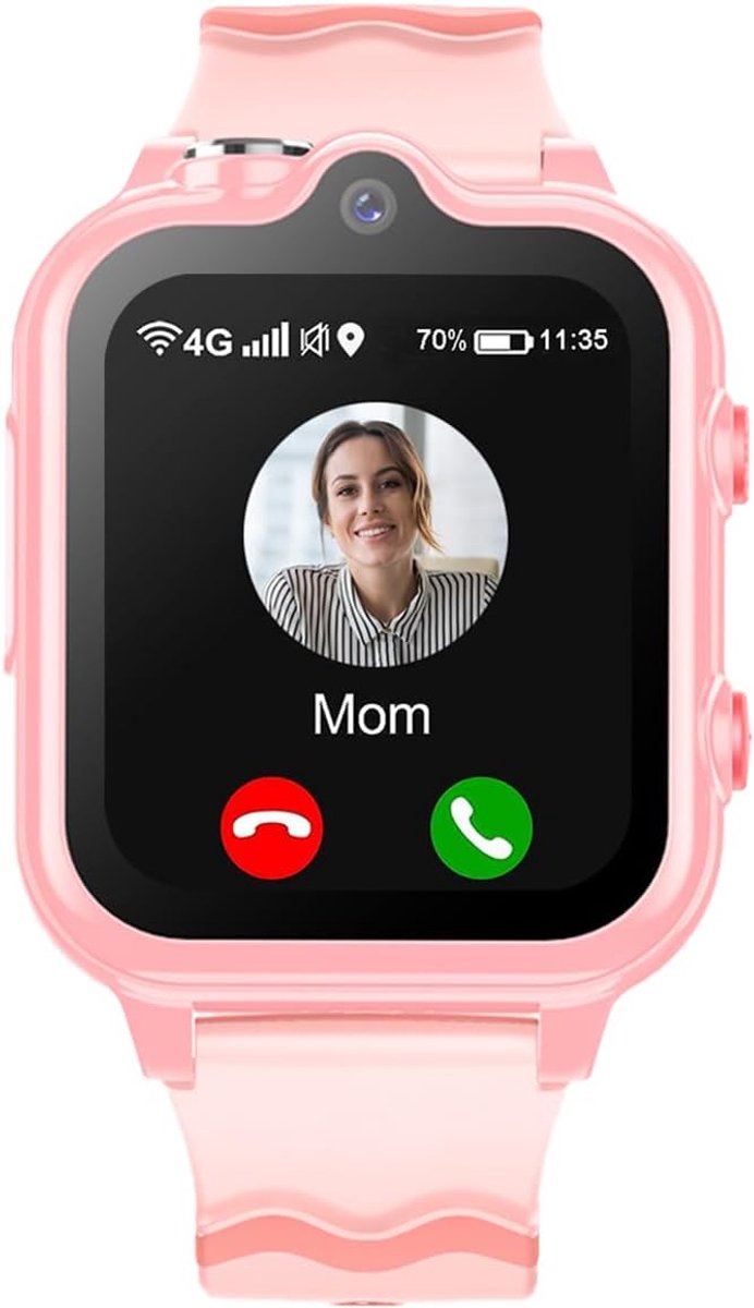 4G Kinder Smartwatch met GPS, Wifi Bellen en Camera voor Jongens en Meisjes