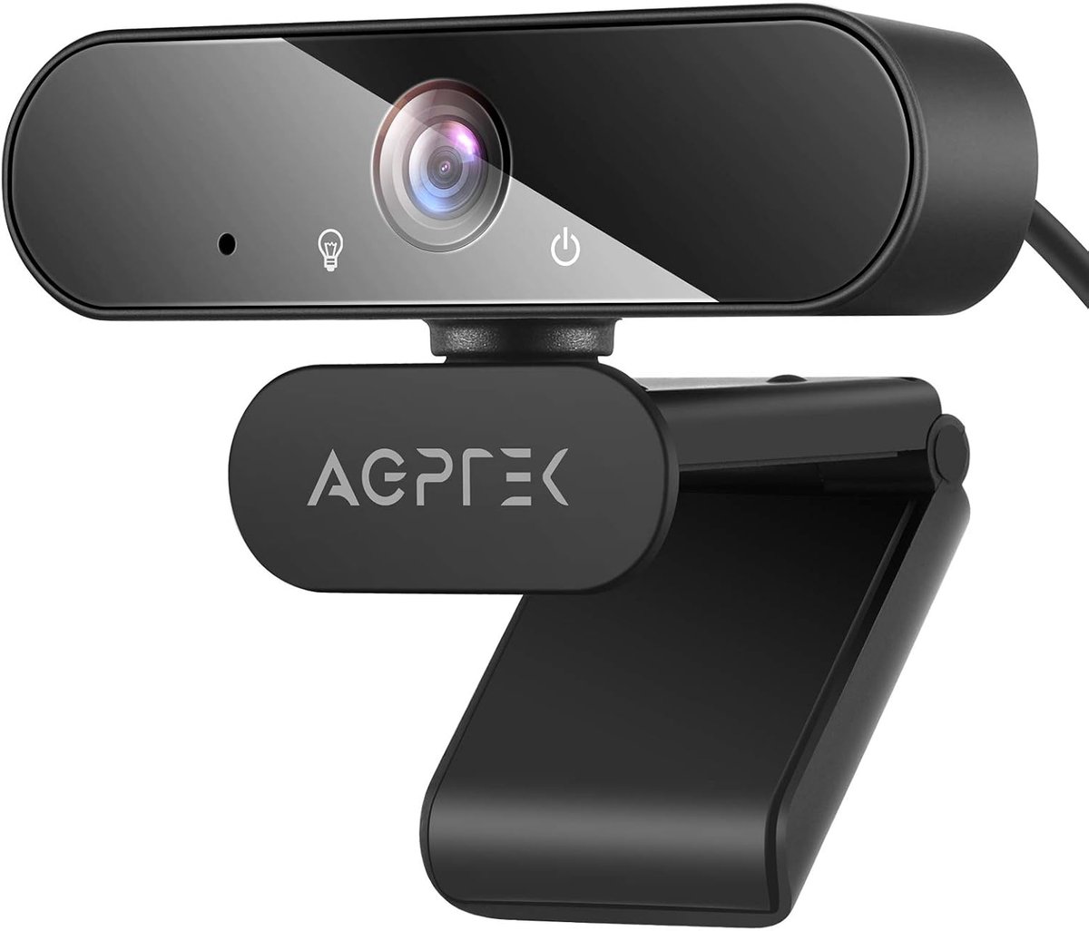 Webcam 1080p Full HD met Microfoon en Statief voor PC en Mac
