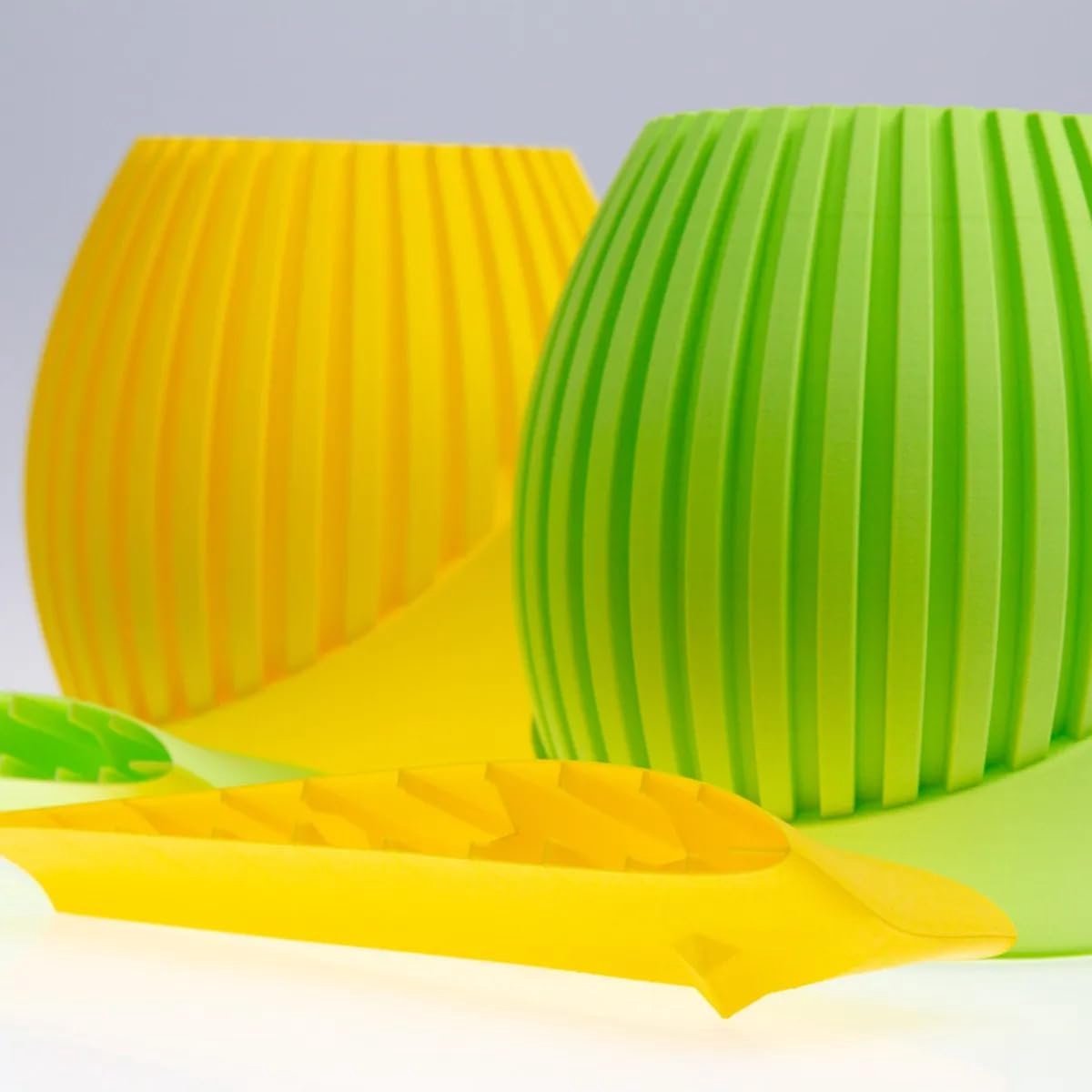 Lichtgewicht PLA 3D-printerfilament Geel 1.75mm 750g Matte Afwerking