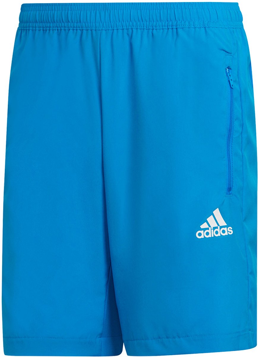 Adidas Aeroready Designed 2 Move Woven Sport Heren Short Blauw