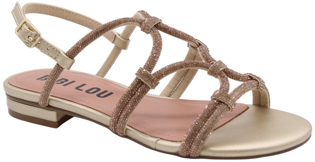 Bibi Lou 957z00hg Sandalen Dames Goudkleurig