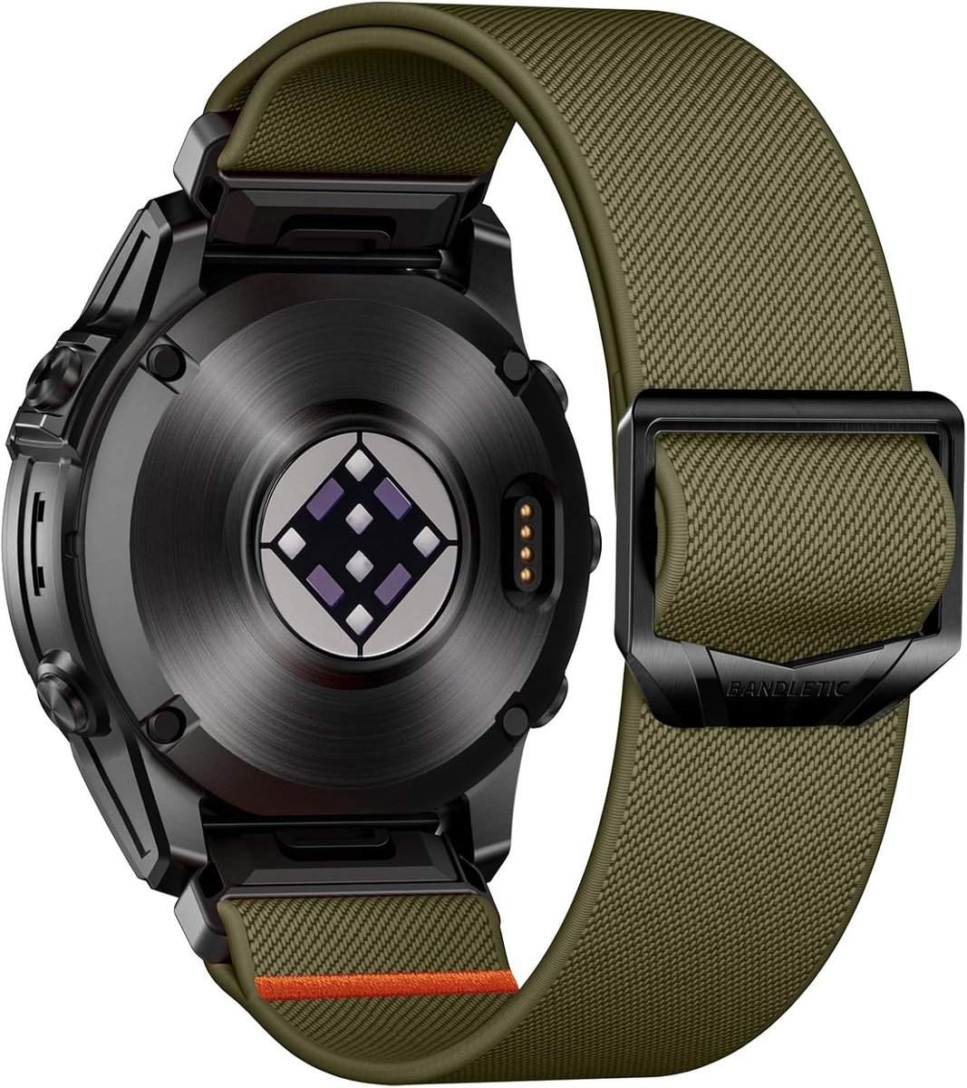 22mm Nylon Horlogeband QuickFit voor Fenix 7/6/5, Forerunner 965/955, Instinct 2 & Epix 2