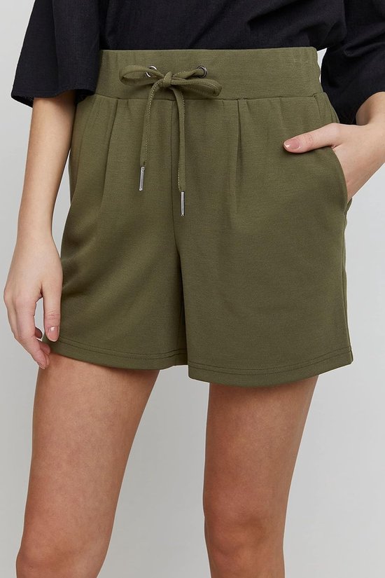 Dames Sweatshorts Bermuda's met Elastische Tailleband en Trekkoord — afbeelding 4