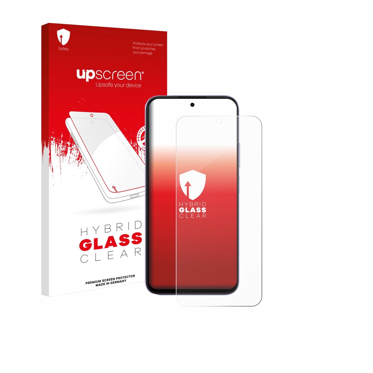 upscreen - Screenprotector voor Oppo A6x 5G - Folie Beschermfolie Beschermglas transparant