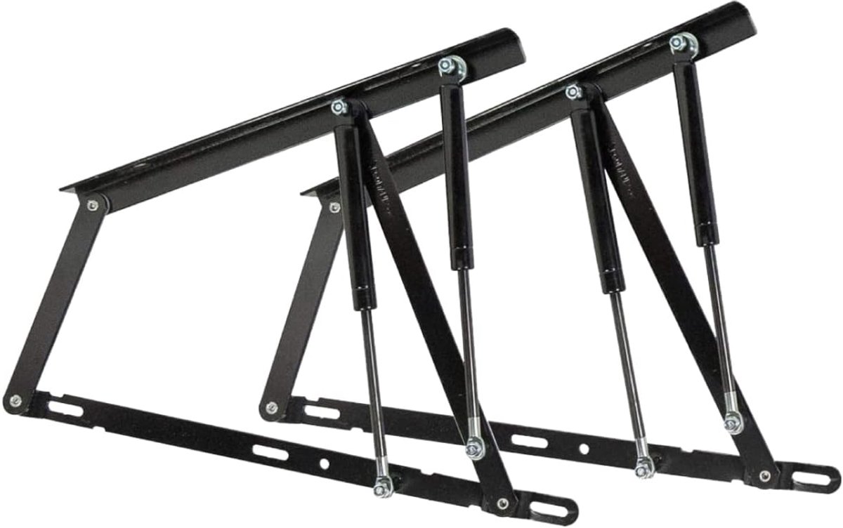 Opbergbed Scharnieren - Bedbodem Lift - Bed Opbergruimte - Dubbele Zuiger - 150 cm