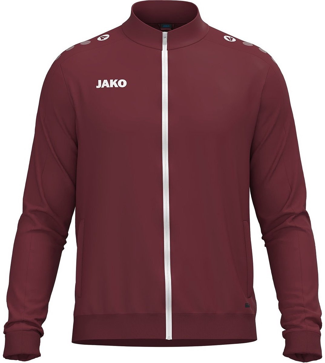 1074x1200.jpg Jako One Polyestervest Heren - Bordeaux | Maat: 4XL - Afbeelding 1