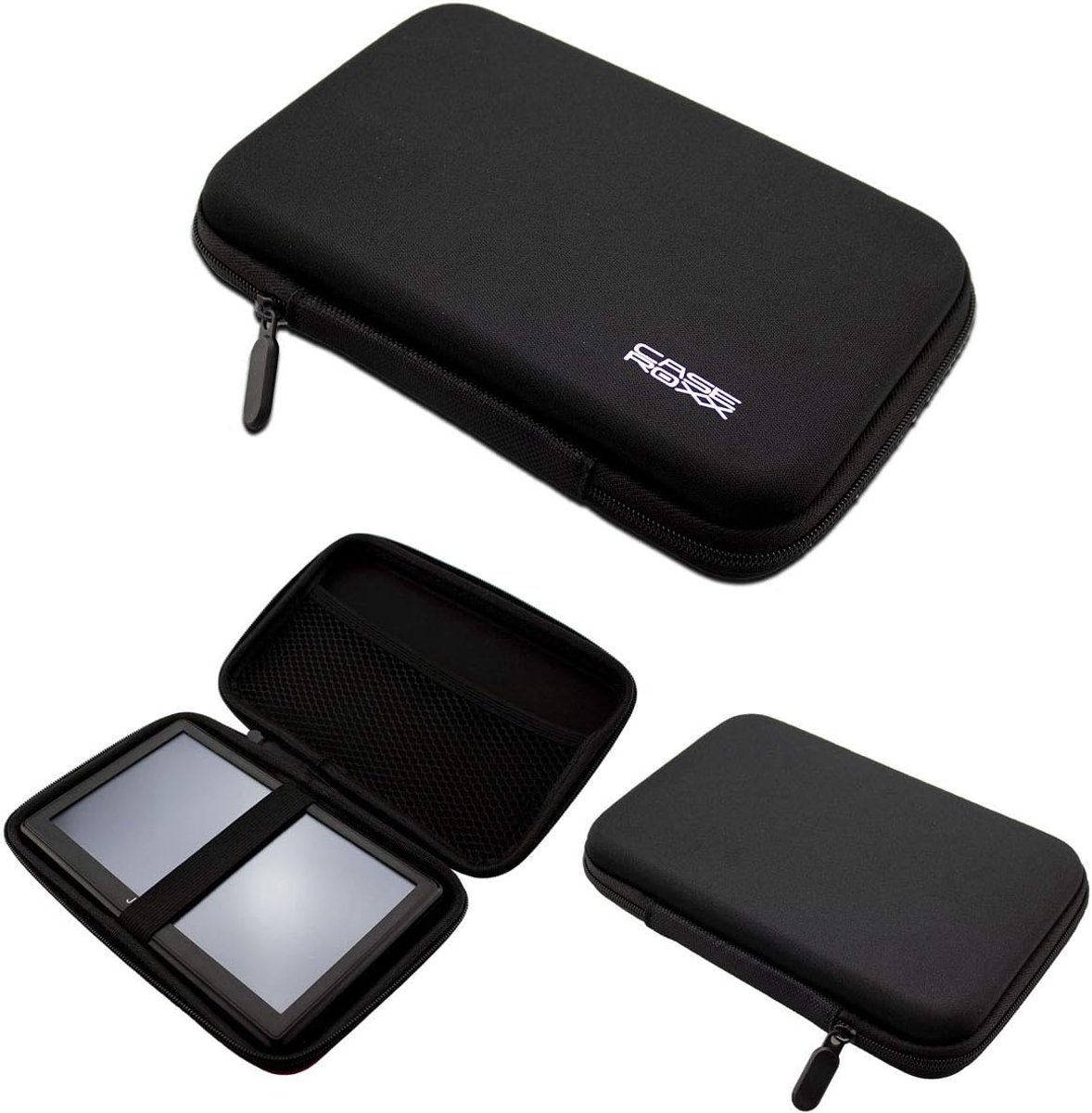 GPS Tas - Navi Hoes - Veilig Transport - Ritssluiting Elastiek - 7 Inch Scherm - Zwart