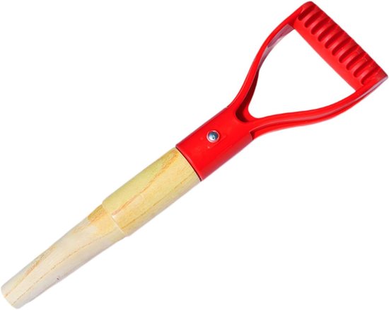 Houten Handvat - Vervangend Steel - Tuinieren Graven - Glad Gepolijst Oppervlak - 36cm Lengte — afbeelding 5