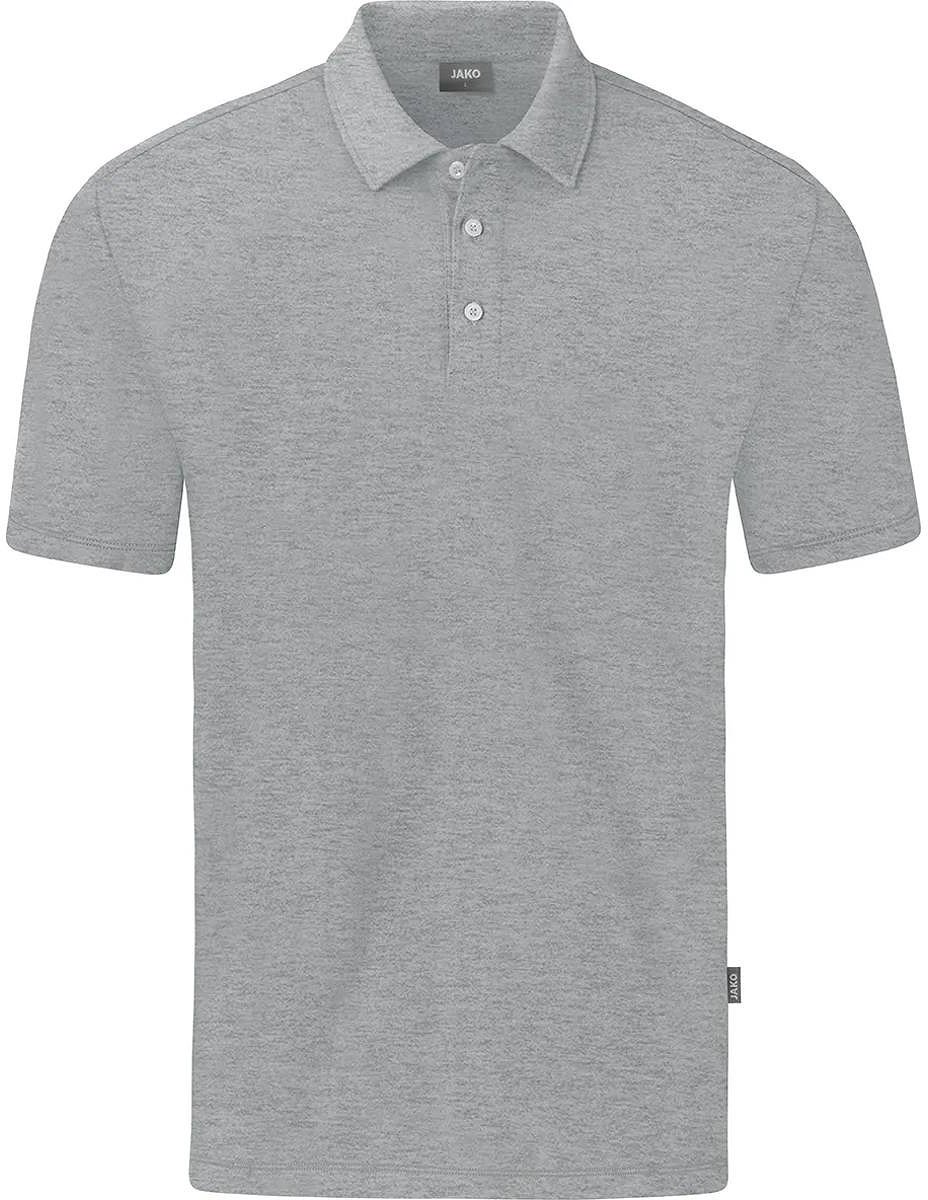 Jako Organic Polo Stretch Dames - Lichtgrijs Gemeleerd | Maat: 46