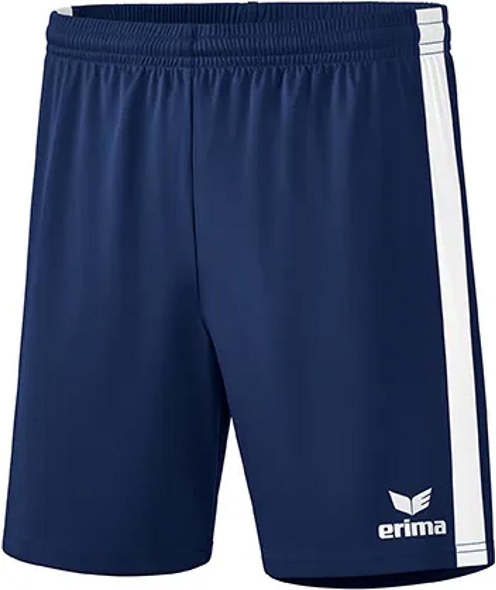 Erima Retro Star Short Kinderen - New Navy / Wit | Maat: 116